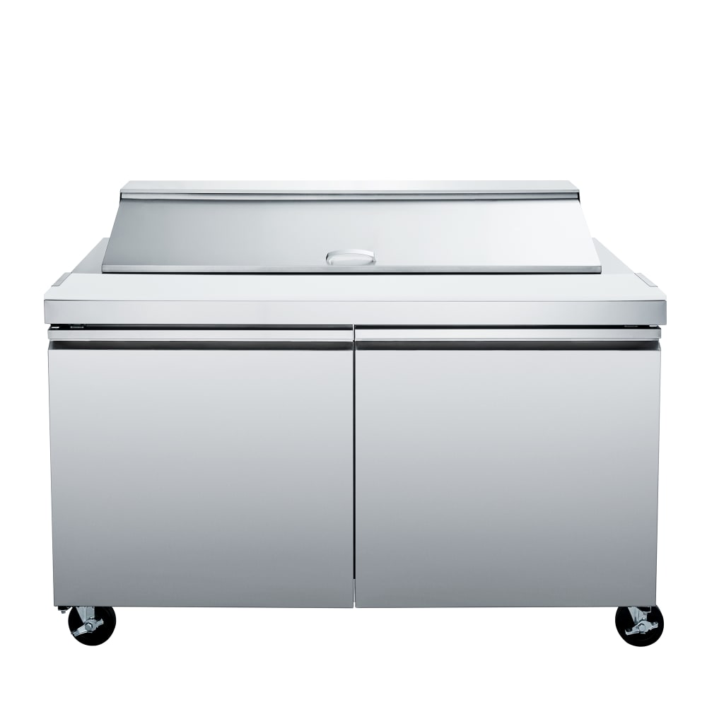 394-MEST60A 60 1/4" Sandwich/Salad Prep Table w/ Refrigerated Base, 115v (5O7O Series)