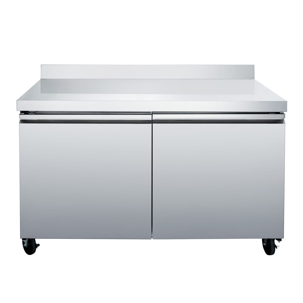 394-MEWR60A 60 1/4" Worktop Refrigerator w/ (2) Sections & (2) Doors, 115v (5O7O Series)