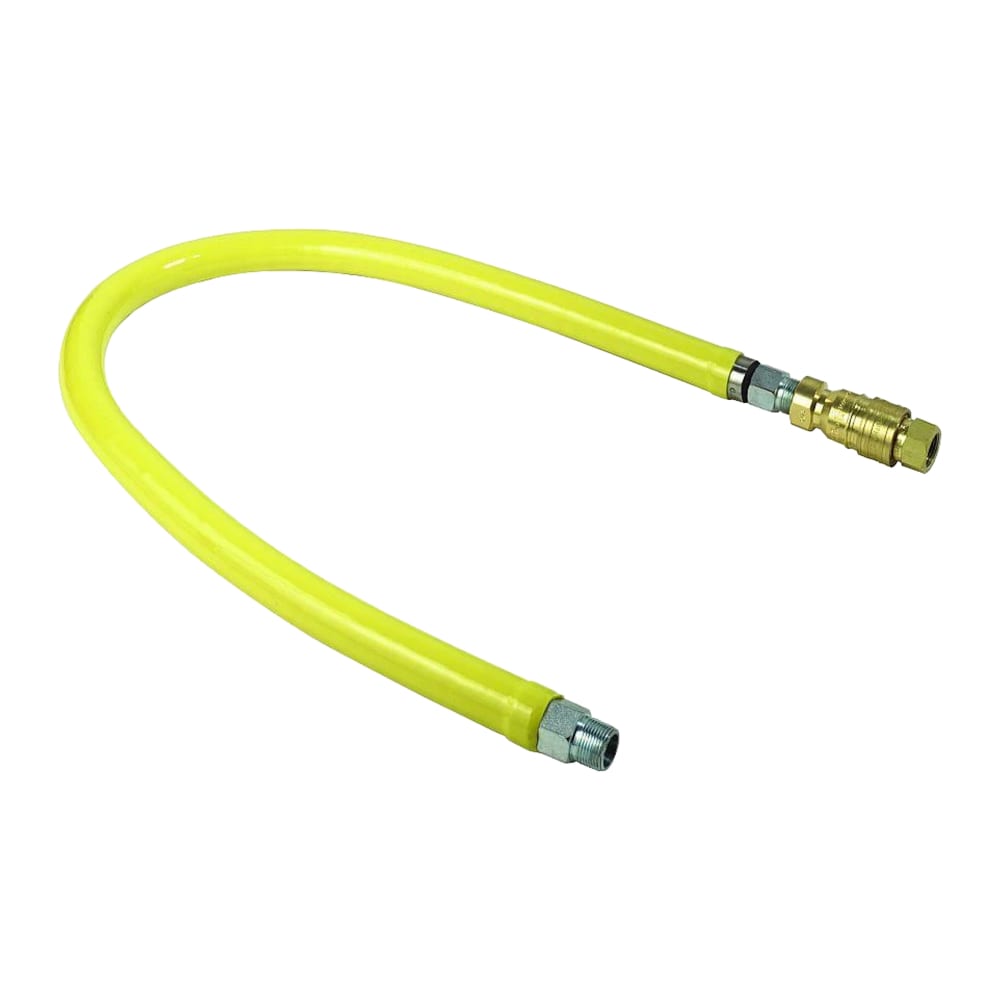 064-HG4F48RC 48" Gas Hose w/ Quick Disconnect & Cable Kit -  1 1/4" NPT