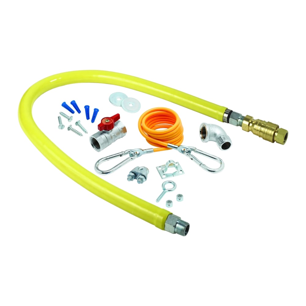 064-HG4D24K 24" Gas Connector Kit w/ 3/4" Male/Male Couplings
