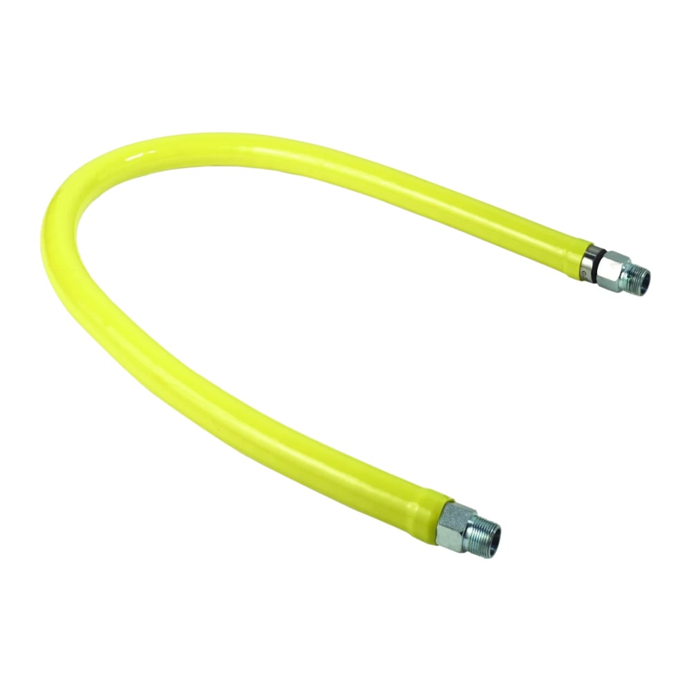 064-HG2E60 60" Gas Connector Hose w/ 1" Male/Male Couplings
