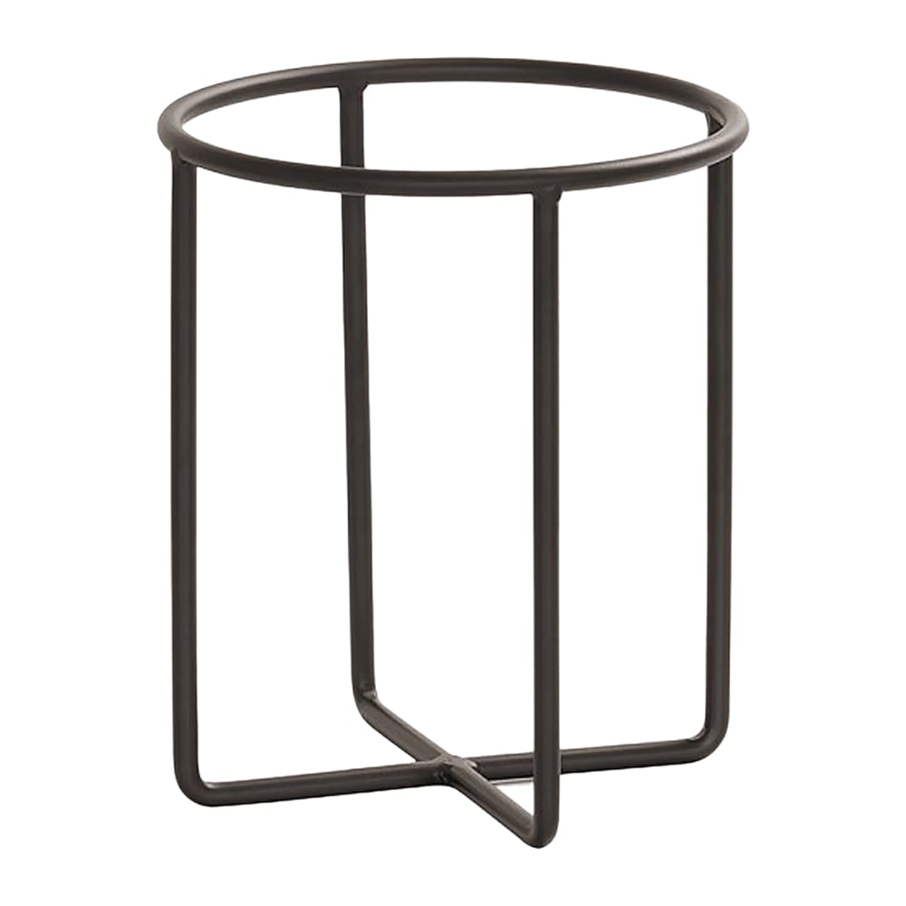 151-237911013 8" Round Display Riser - 10"H, Wire, Black
