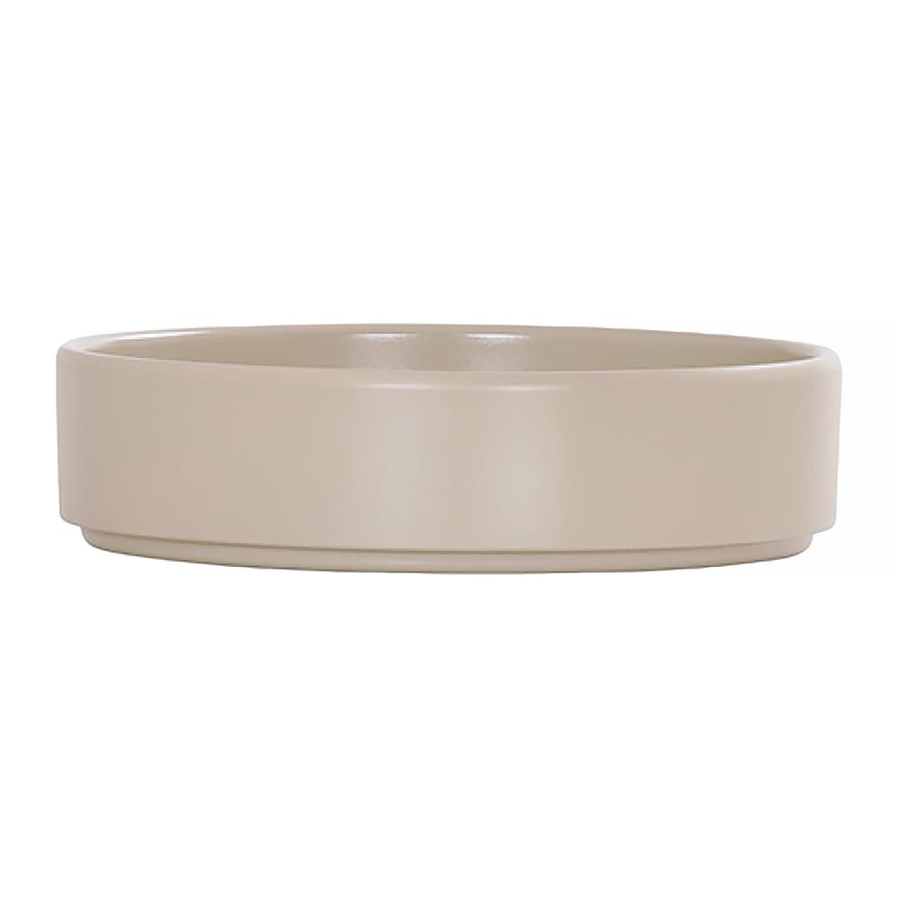 151-220176125 6" Round Hudson Salad Plate - Melamine, Taupe