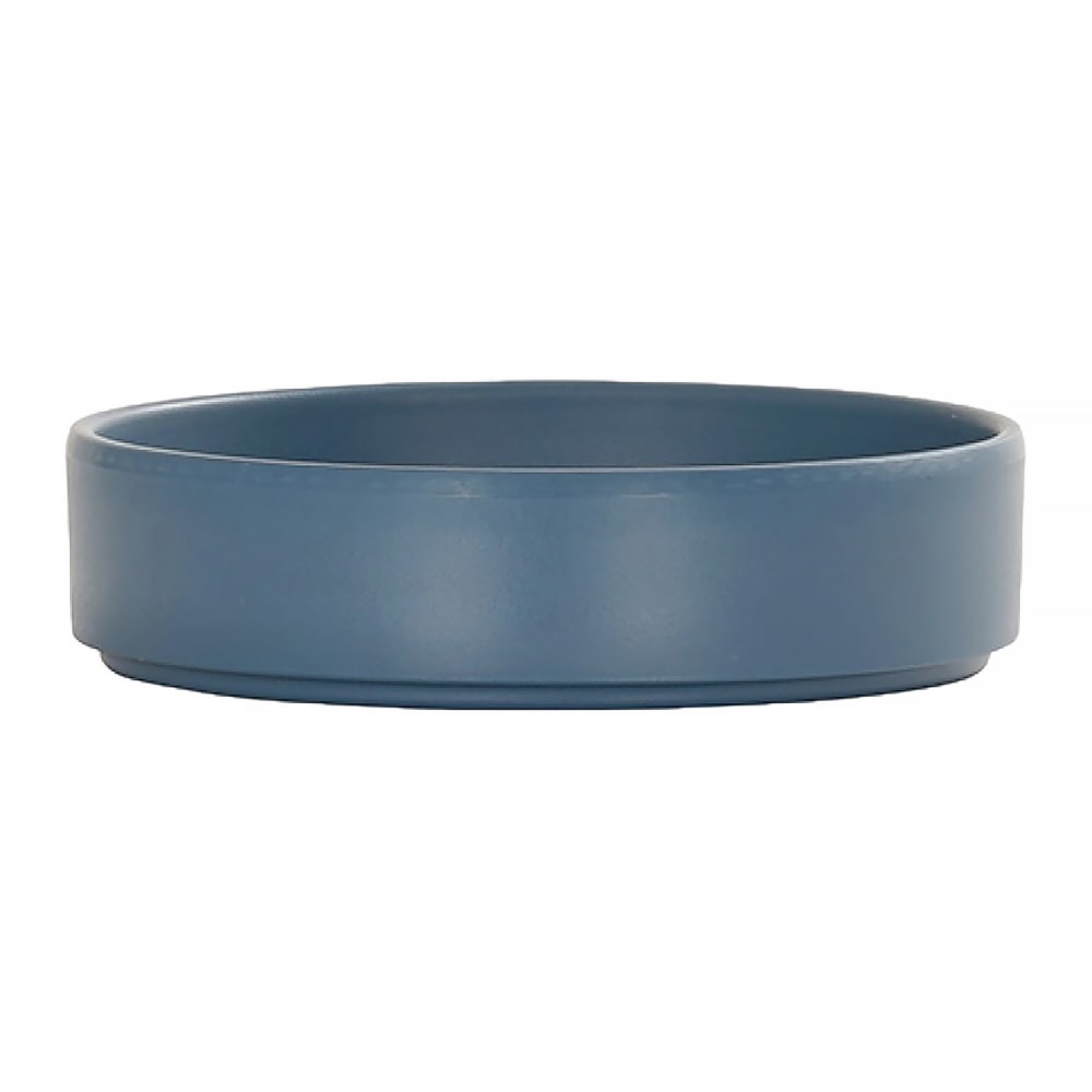 151-220176111 6" Round Hudson Salad Plate - Melamine, Stone Blue