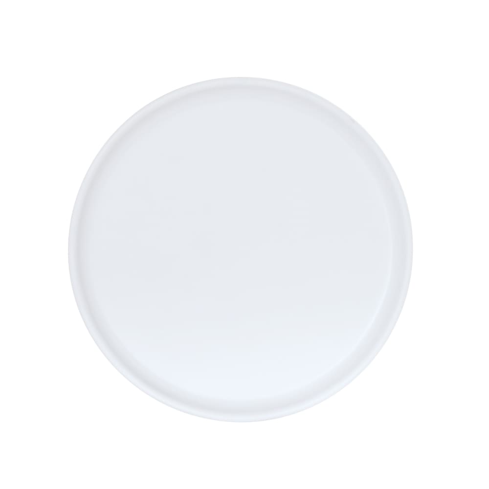 151-24105815 8" Round Sophie Plate - Melamine, White