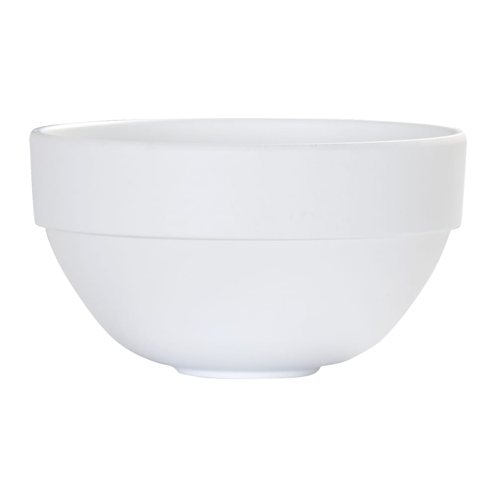 151-26122615 30 oz Round Isla Soup Bowl - Melamine, White