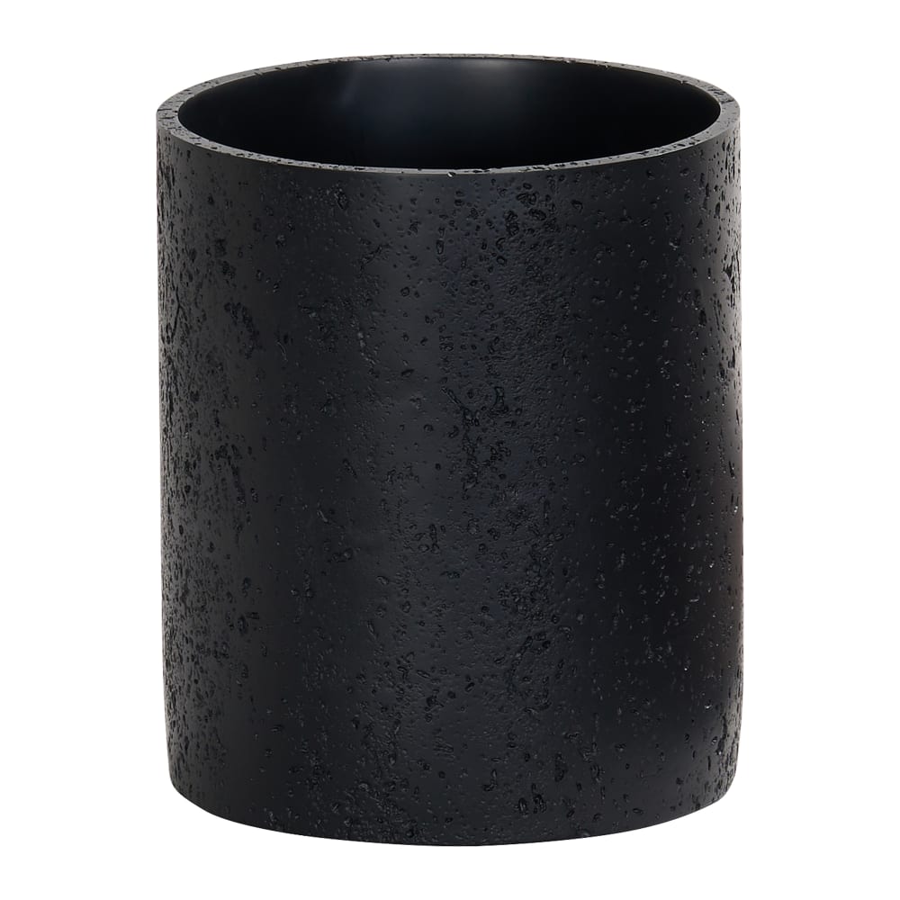 151-28004713 6" Round Cylinder Display Riser - 7"H, Resin, Black