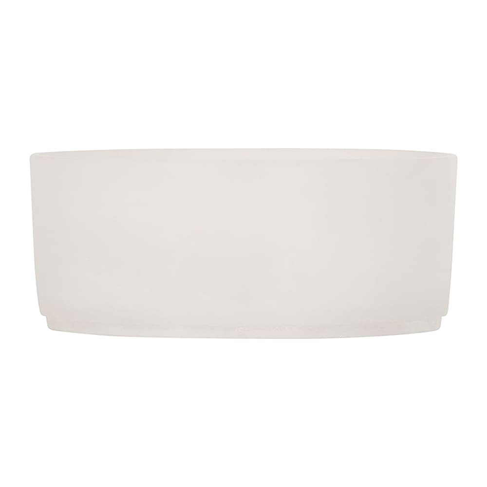 151-2373810126 100 oz Round Serving Bowl - Resin, White Cloud
