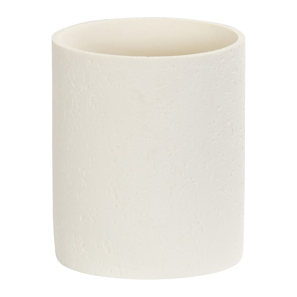 151-280047103 6" Round Cylinder Display Riser - 7"H, Resin, Ivory