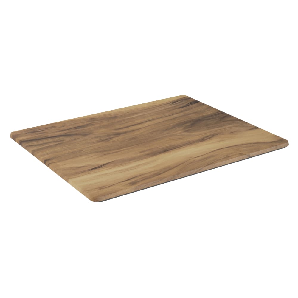 916-STRT24X30INB1MWN 30" x 24" Rectangular Laminate Table Top, Natural