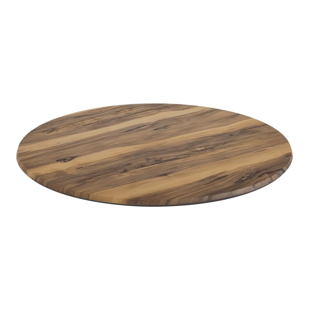 916-STRD800B1M3AWNAT 31 1/4" Round Laminate Table Top, Natural