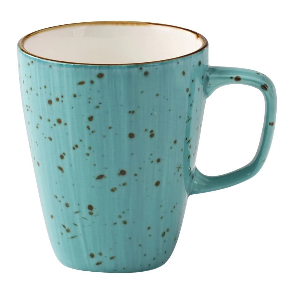 614-LY503TQ 10 oz Lyon-Turquoise Coffee Mug - China, Turquoise