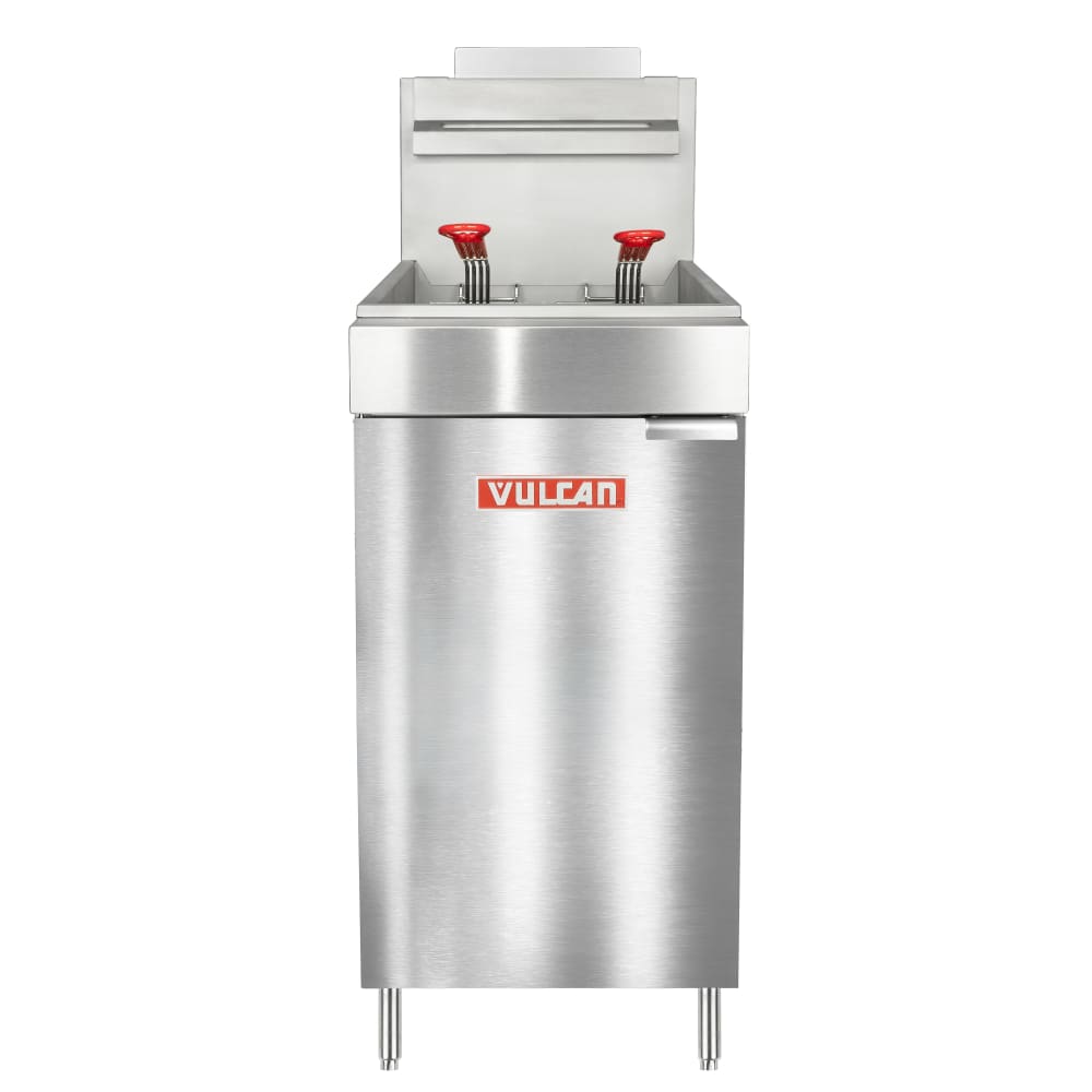 207-LG300NG Gas Fryer - 40 lb Vat, Floor Model, Natural Gas
