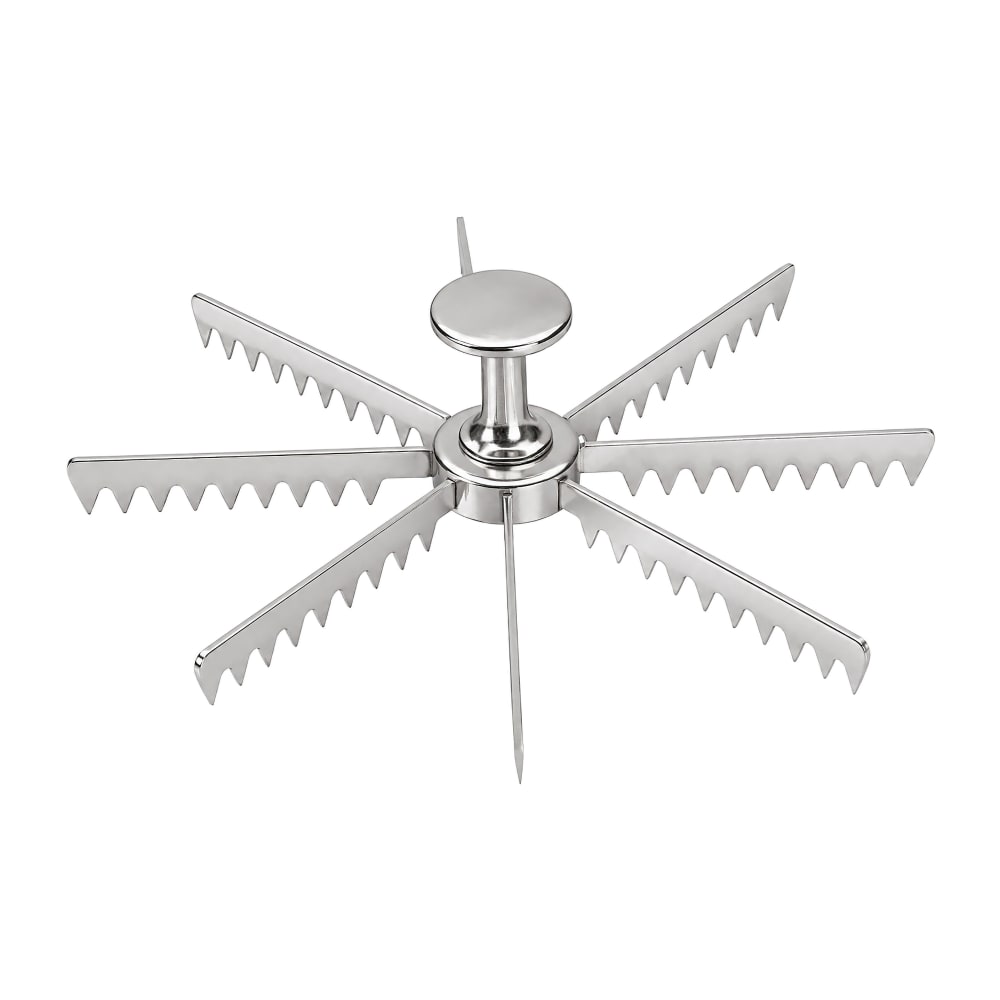 158-8408 8 Cut Pie Marker, Cast Aluminum