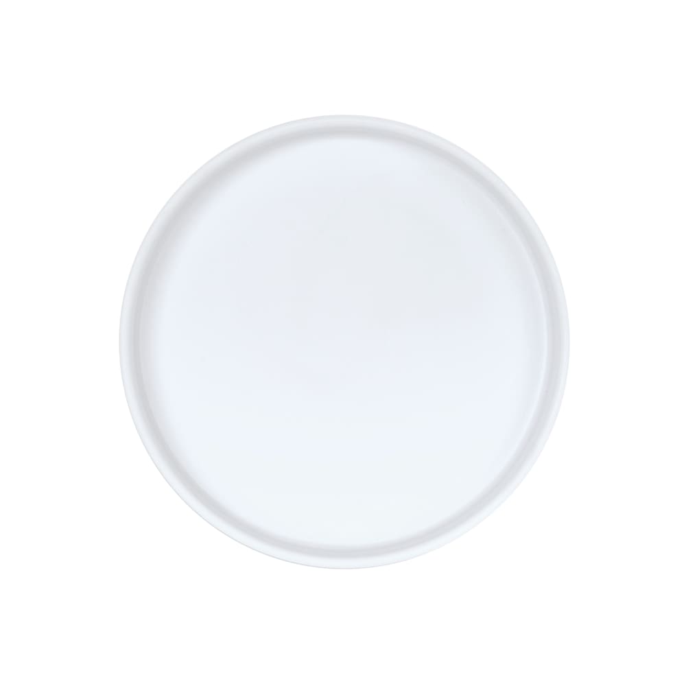 151-22017615 6" Round Hudson Salad Plate - Melamine, White