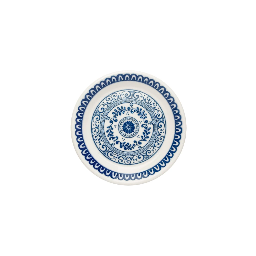 706-A102P804 5 3/4" Round Plate - China, Talara Vida Blue