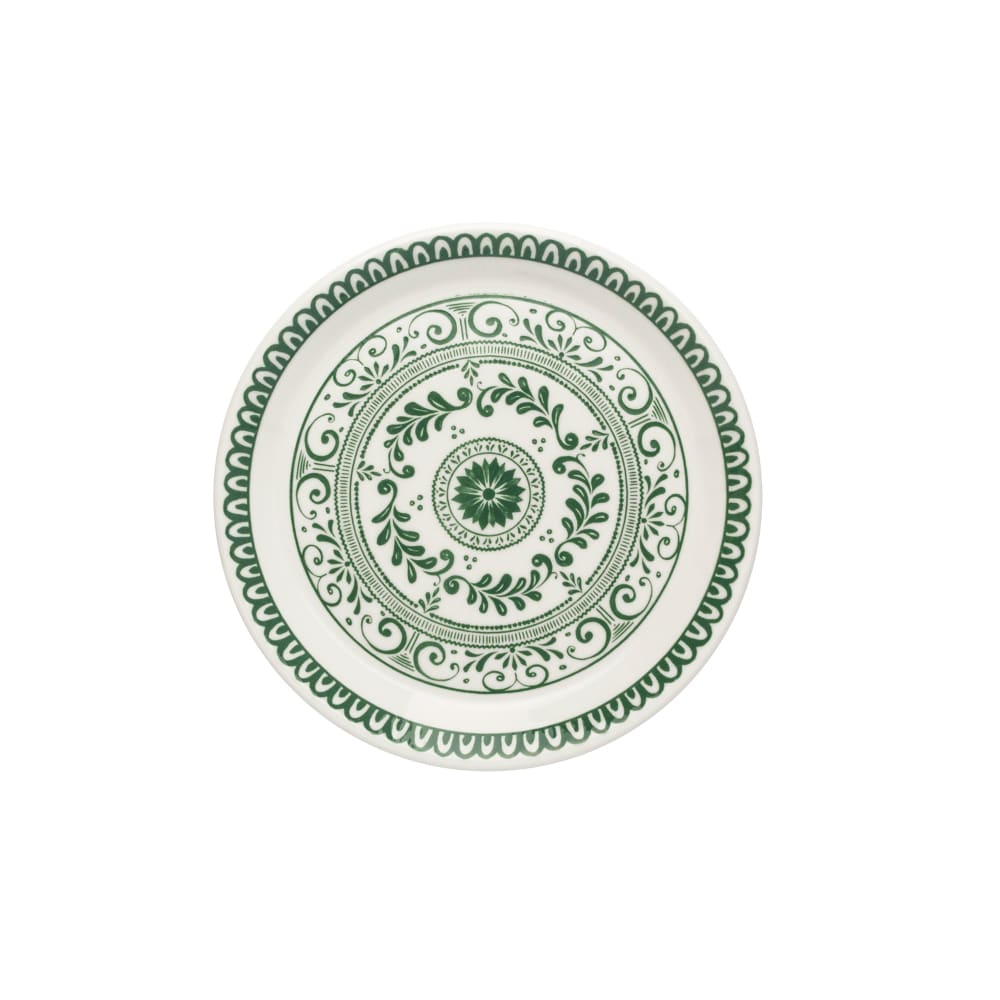706-A103P803 7 1/2" Round Plate - China, Talara Vida Green