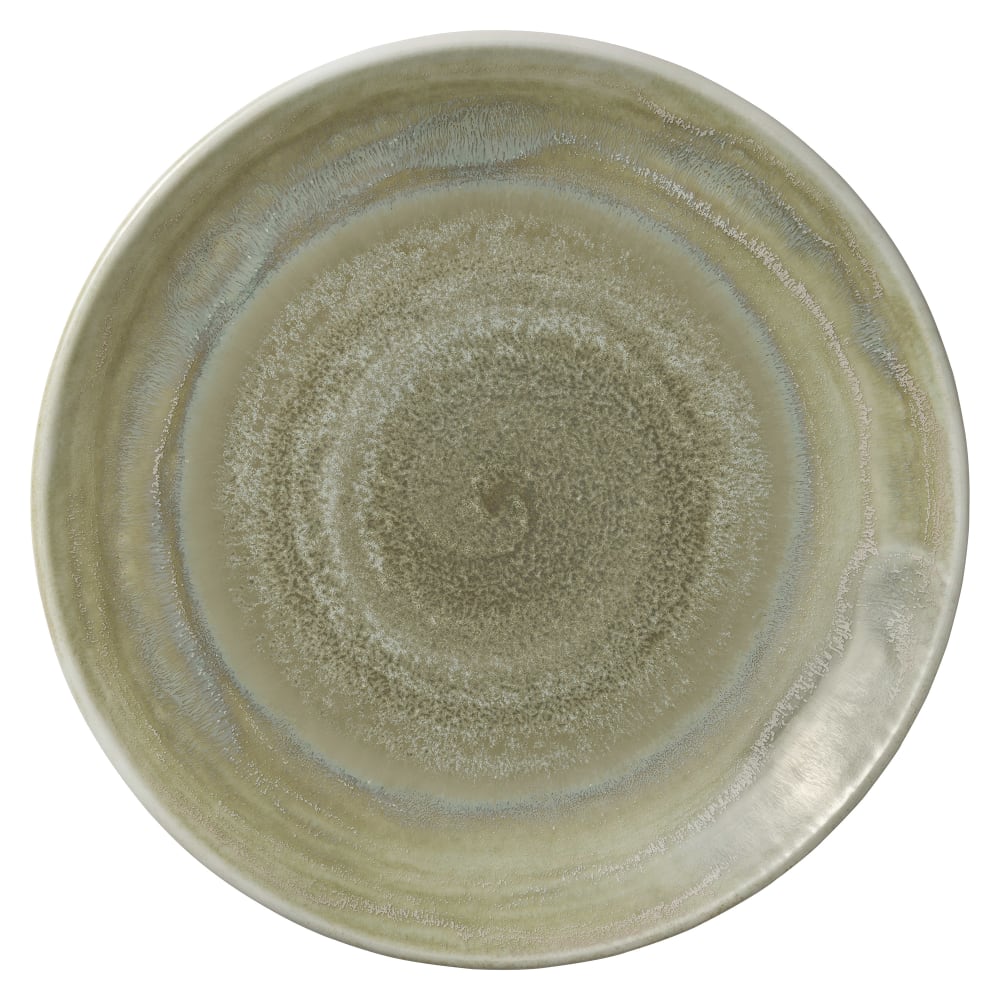192-801122741000104 10 1/2" Round Perfect Match Coupe Plate - Porcelain, Thyme
