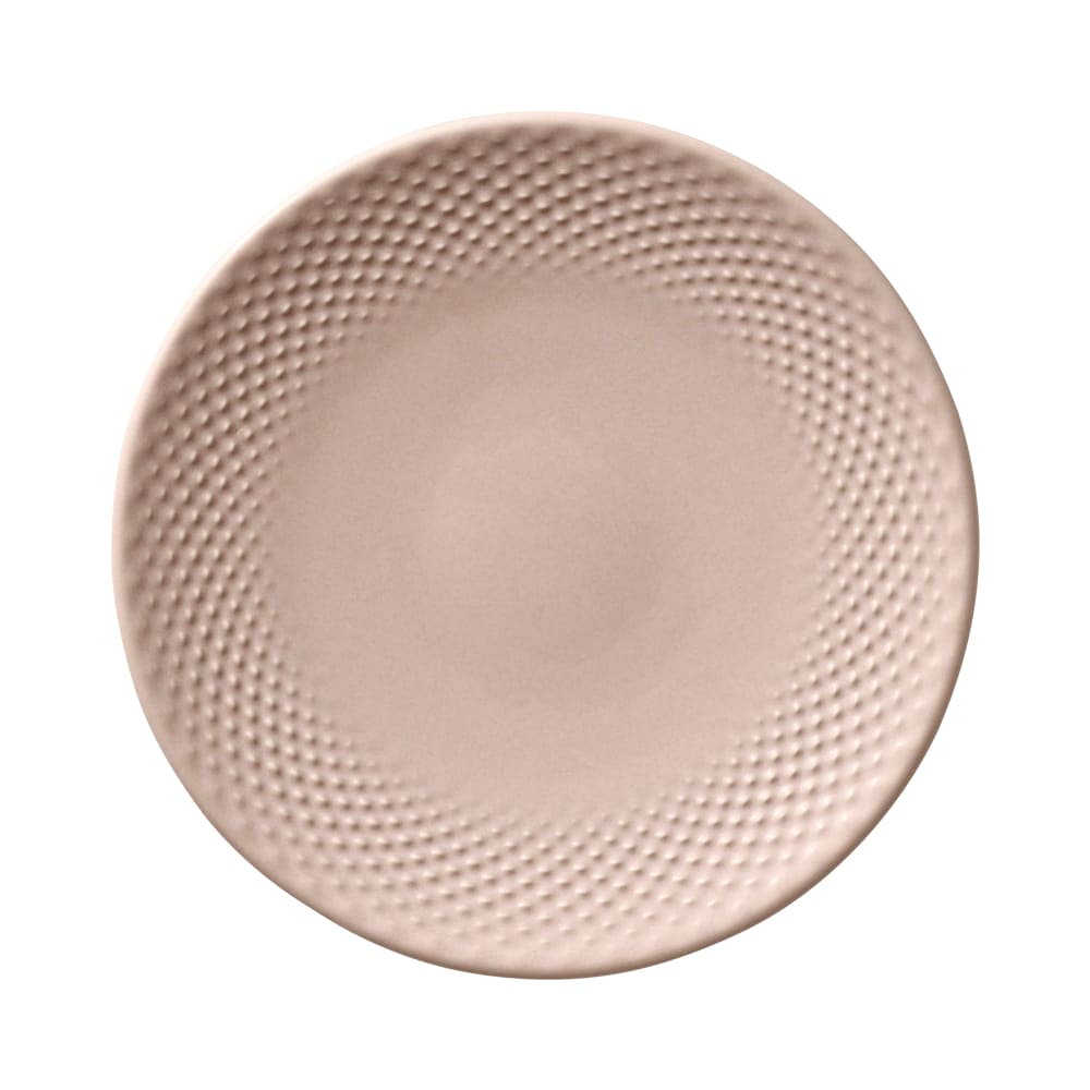 634-802121741000202 6 3/4" Pine Round China Plate, Blush