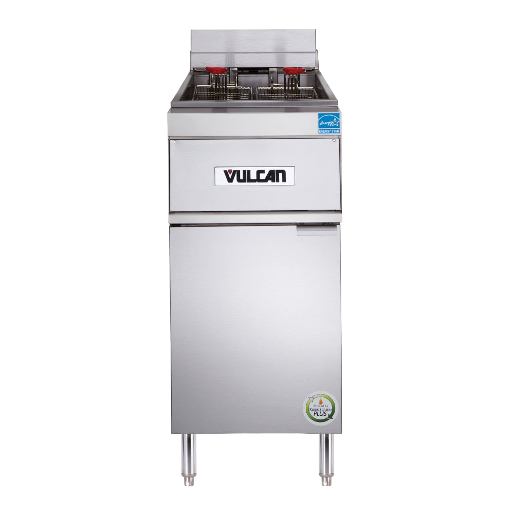 207-1ER50A Electric Fryer - 50 lb Vat, Floor Model, 208v/3ph