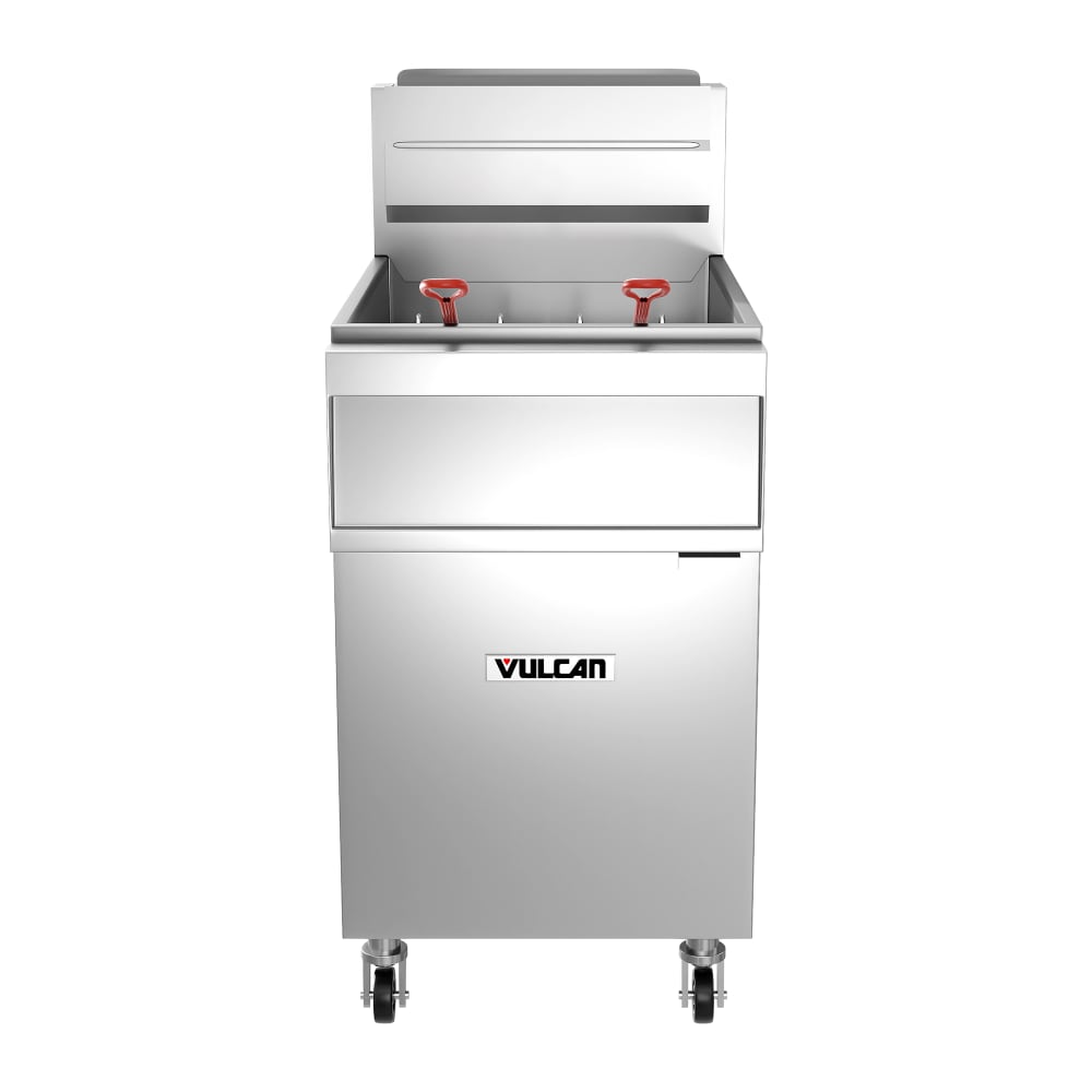 207-1GR65MNG Gas Fryer - 70 lb Vat, Floor-Model, Natural Gas