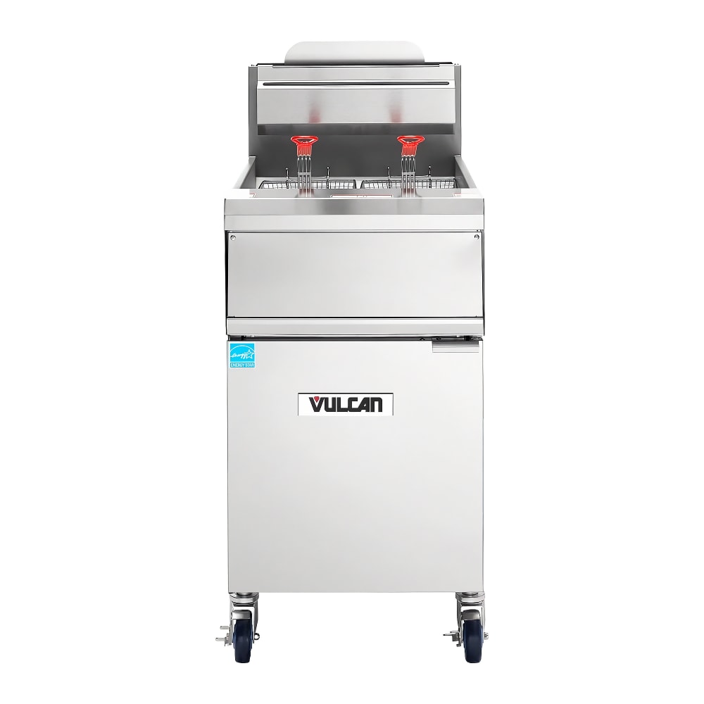 207-1VHG75ANG QuickFry™ Gas Fryer - 70 lb Vat, Floor Model, Natural Gas