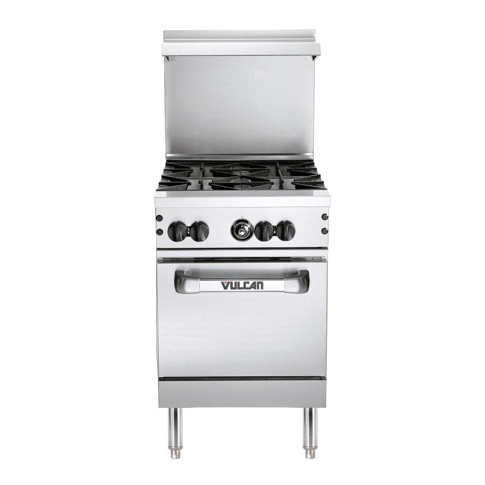 207-24S4BNG 24" 4 Burner Gas Range w/ Standard Oven, Natural Gas