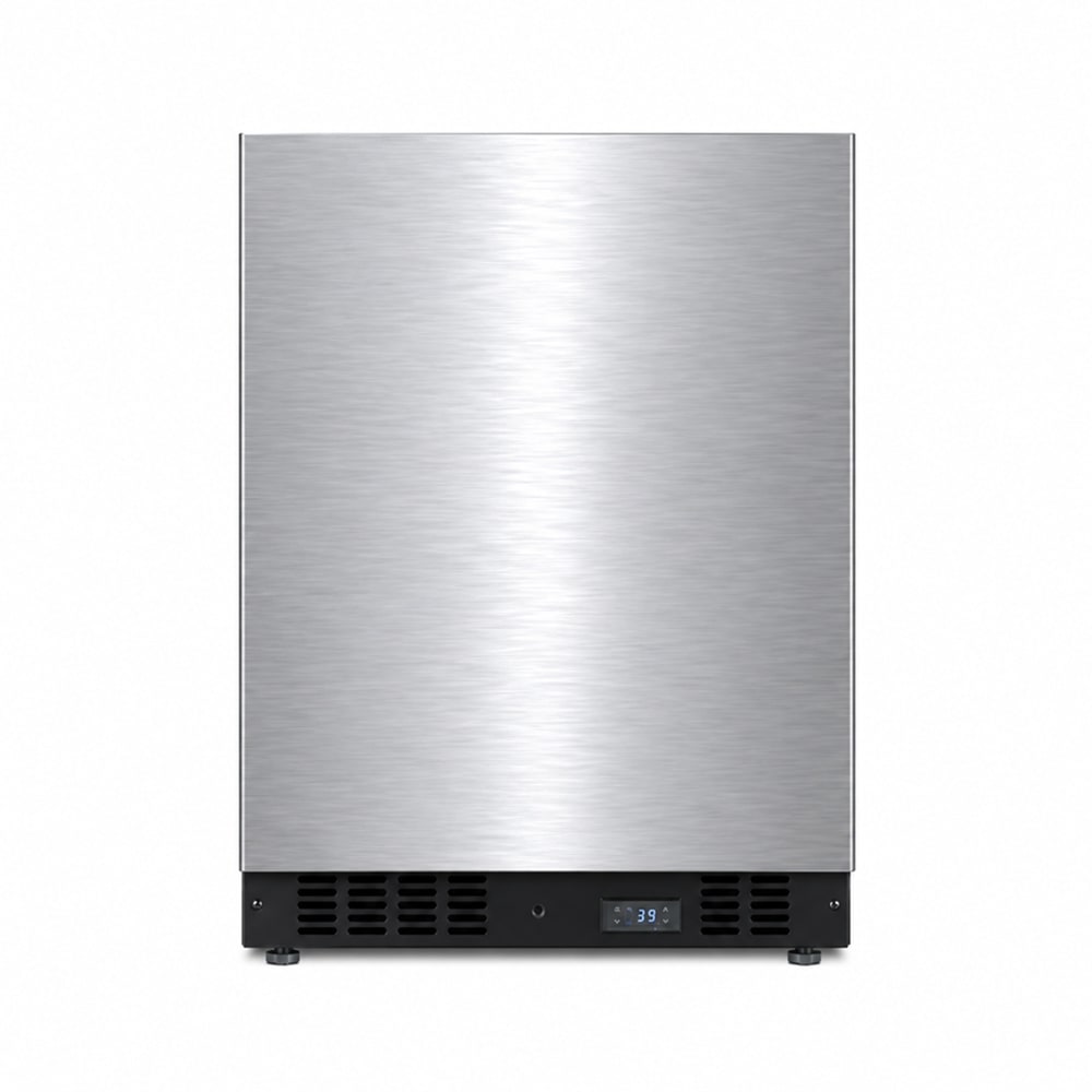 162-SCR610BLSDIF 23 5/8"W Undercounter Refrigerator w/ 1 Solid Door, 115v
