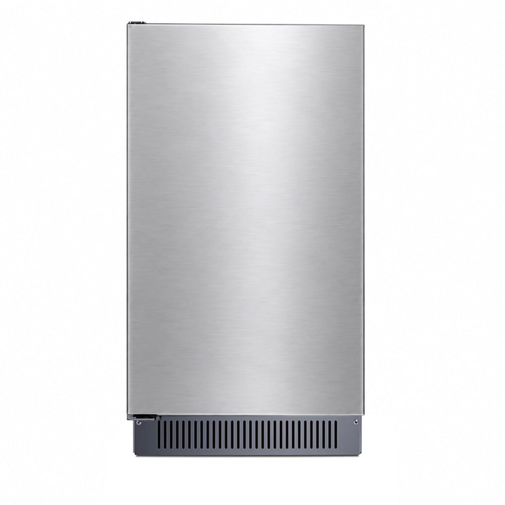 162-BIM182OSADAIFLHD 18"W Full Cube Undercounter Ice Machine - 60 lbs/day, Air Cooled, ADA