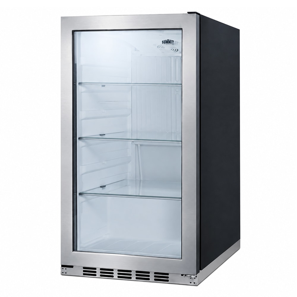162-SPR489OSPNR 19"W Undercounter Outdoor Refrigerator w/ 1 Glass Door - Panel Ready, 115v