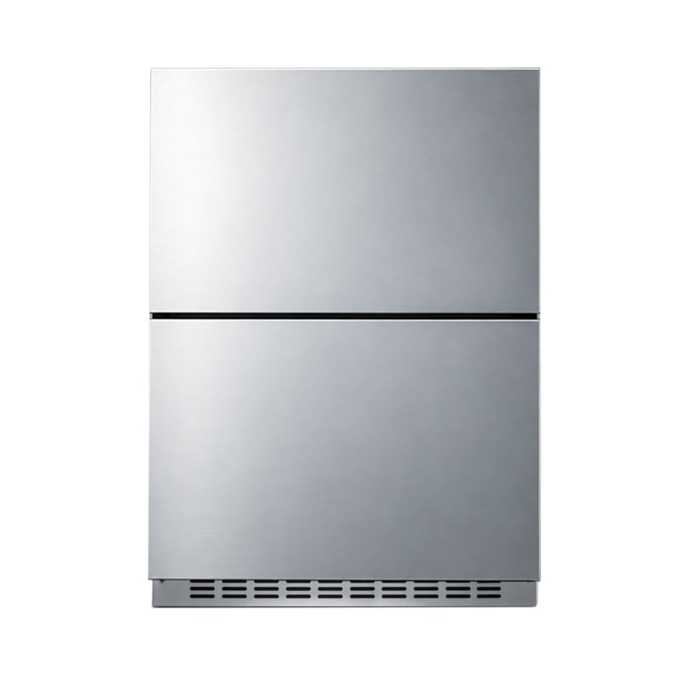 162-SPRF34D 23" W Undercounter Refrigerator Freezer w/ 2 Drawers, 115v