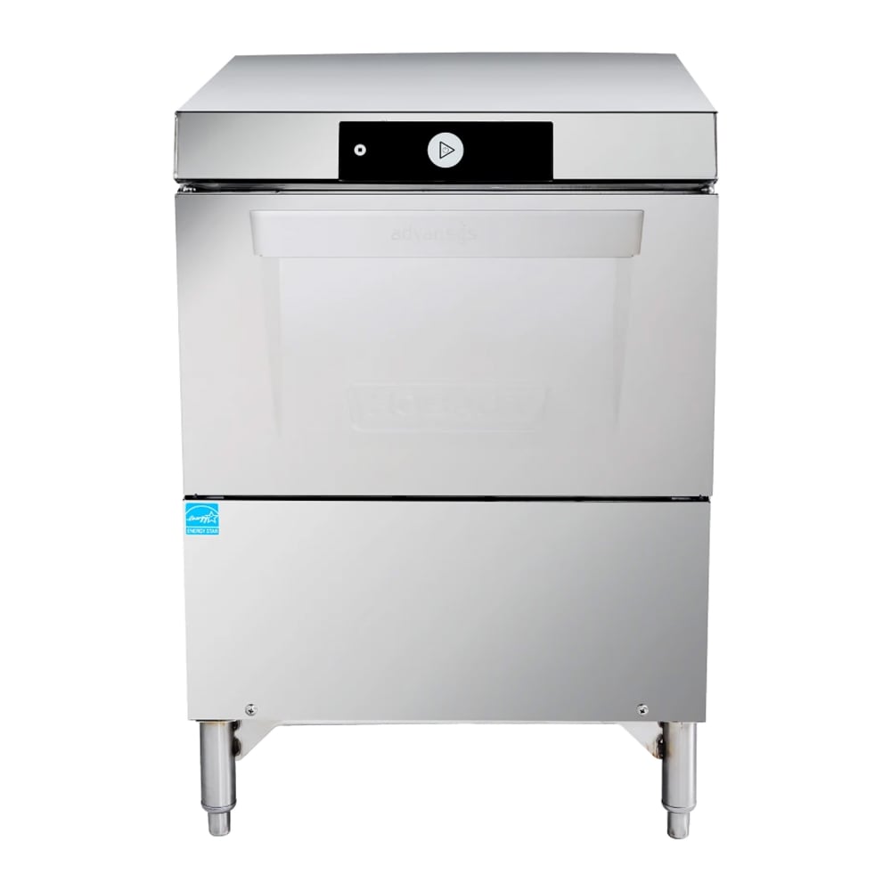 617-LXGNR2 High Temp Undercounter Glass Washer w/ 30 Racks/hr Capacity - Built-in Booster, 120/20...