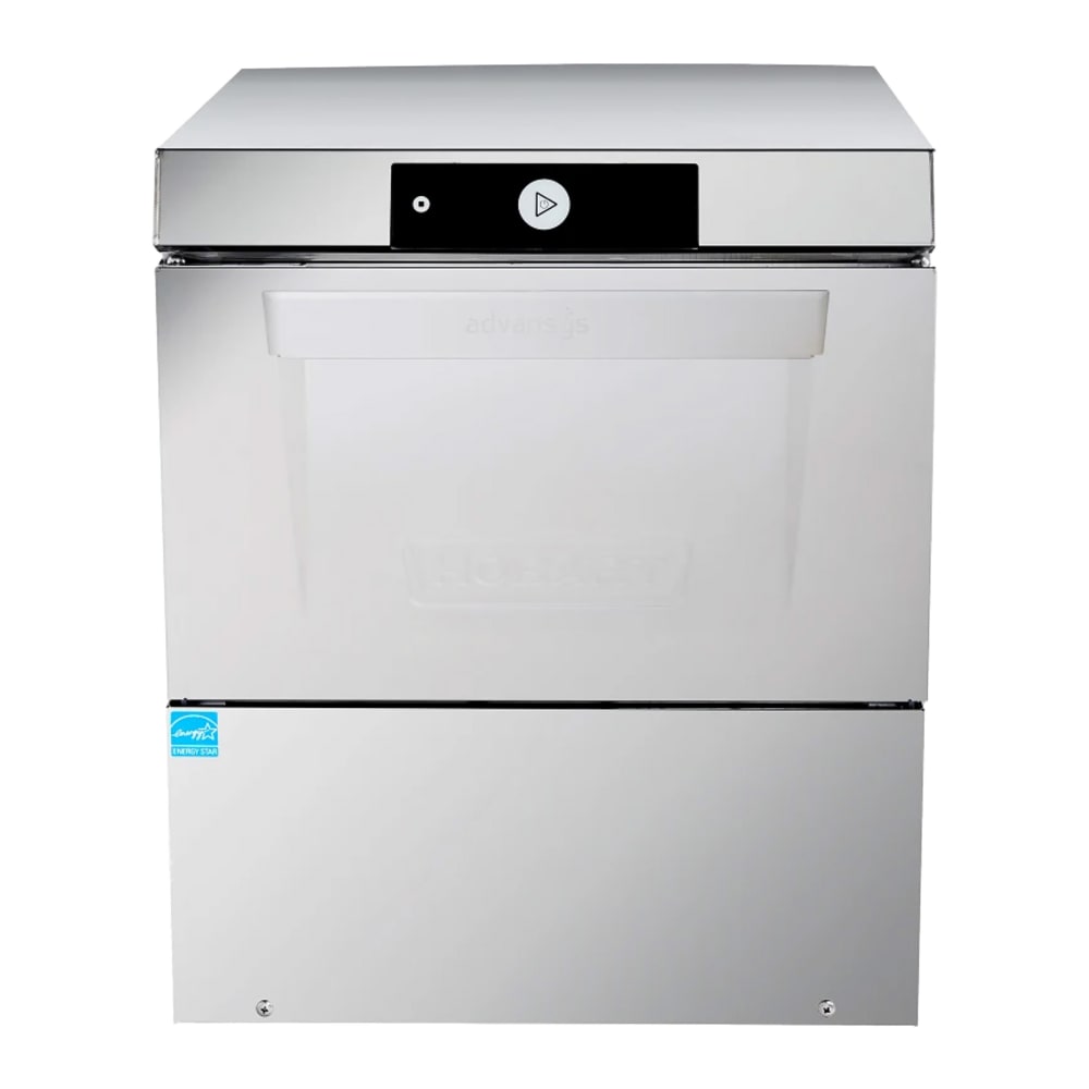 617-LXGNR4 High Temp Undercounter Glass Washer w/ 30 Racks/hr Capacity - Built-in Booster, 120/20...