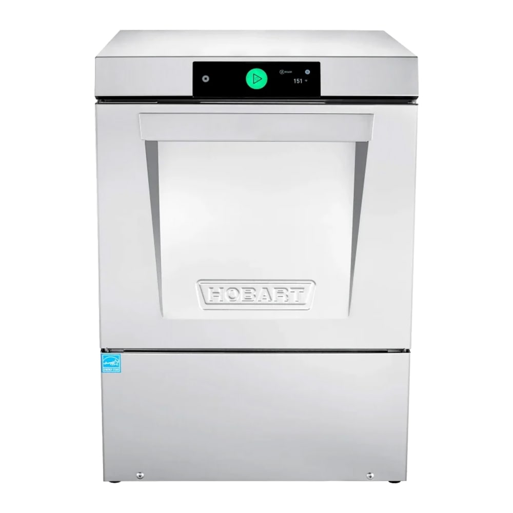 617-LXNH2L LXn Series High Temp Undercounter Dishwasher w/ 48 Racks/hr Capacity, Built-in Booster...