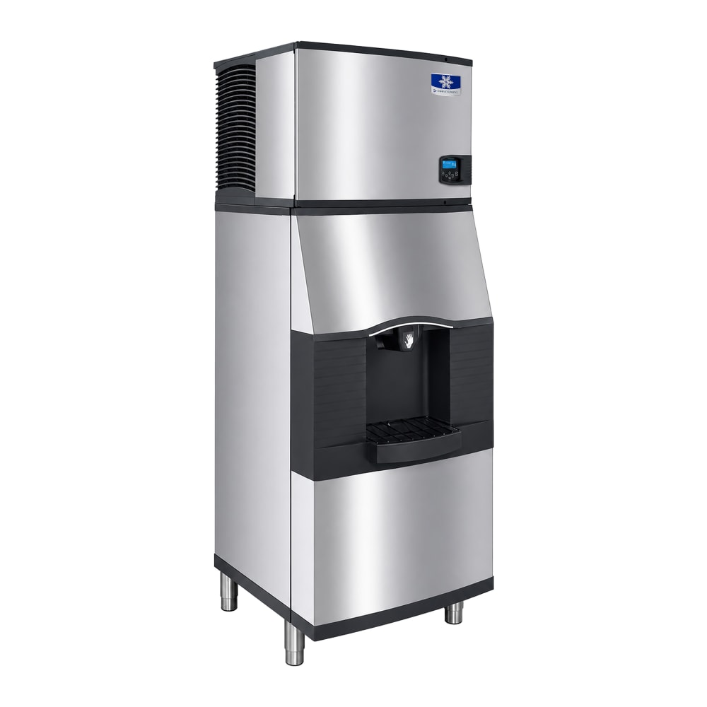 399-IDT0620WSFA191 528 lb Full Cube Ice Machine w/ Water & Ice Dispenser - 120 lb Storage, Bu...