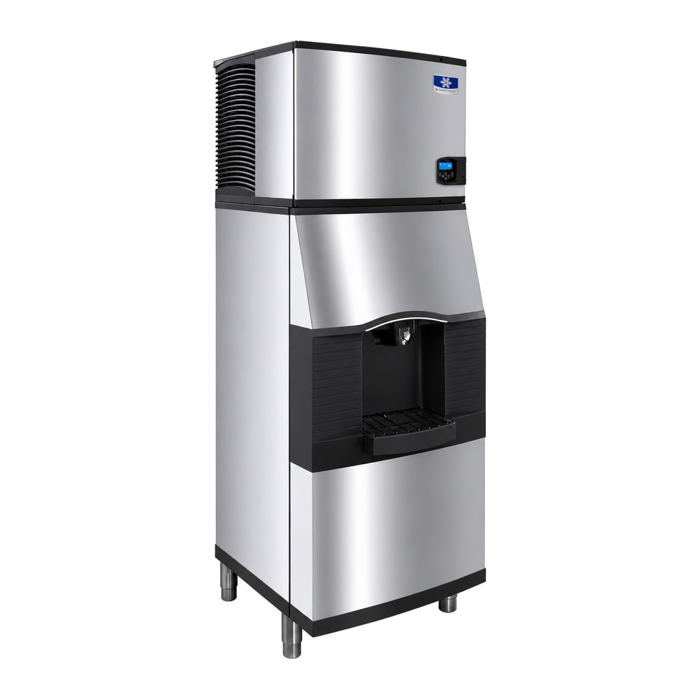 399-IDT1200ASPA310 1196 lb Full Cube Ice Machine w/ Ice Dispenser - 180 lb Storage, Bucket Fill,...