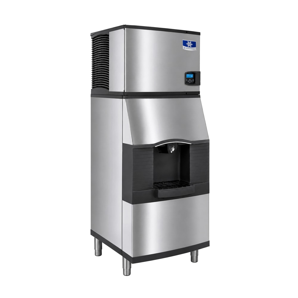 399-IYT0620A161SPA16 537 lb Half Cube Ice Machine w/ Ice Dispenser - 120 lb Storage, Bucket Fill,...
