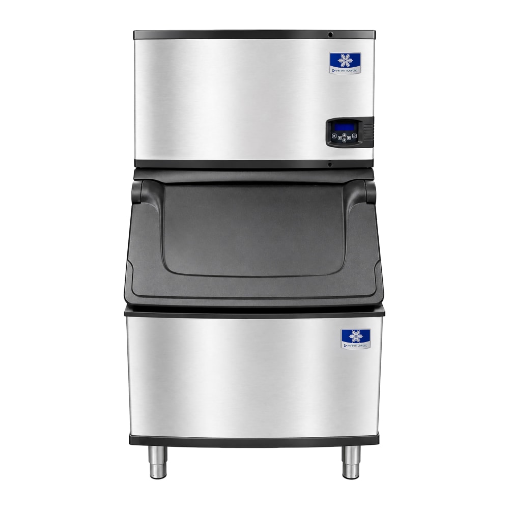399-IDT0500WD570 496 lb Indigo NXT™ Full Cube Ice Machine w/ Bin - 532 lb Storage, Water Cooled,...