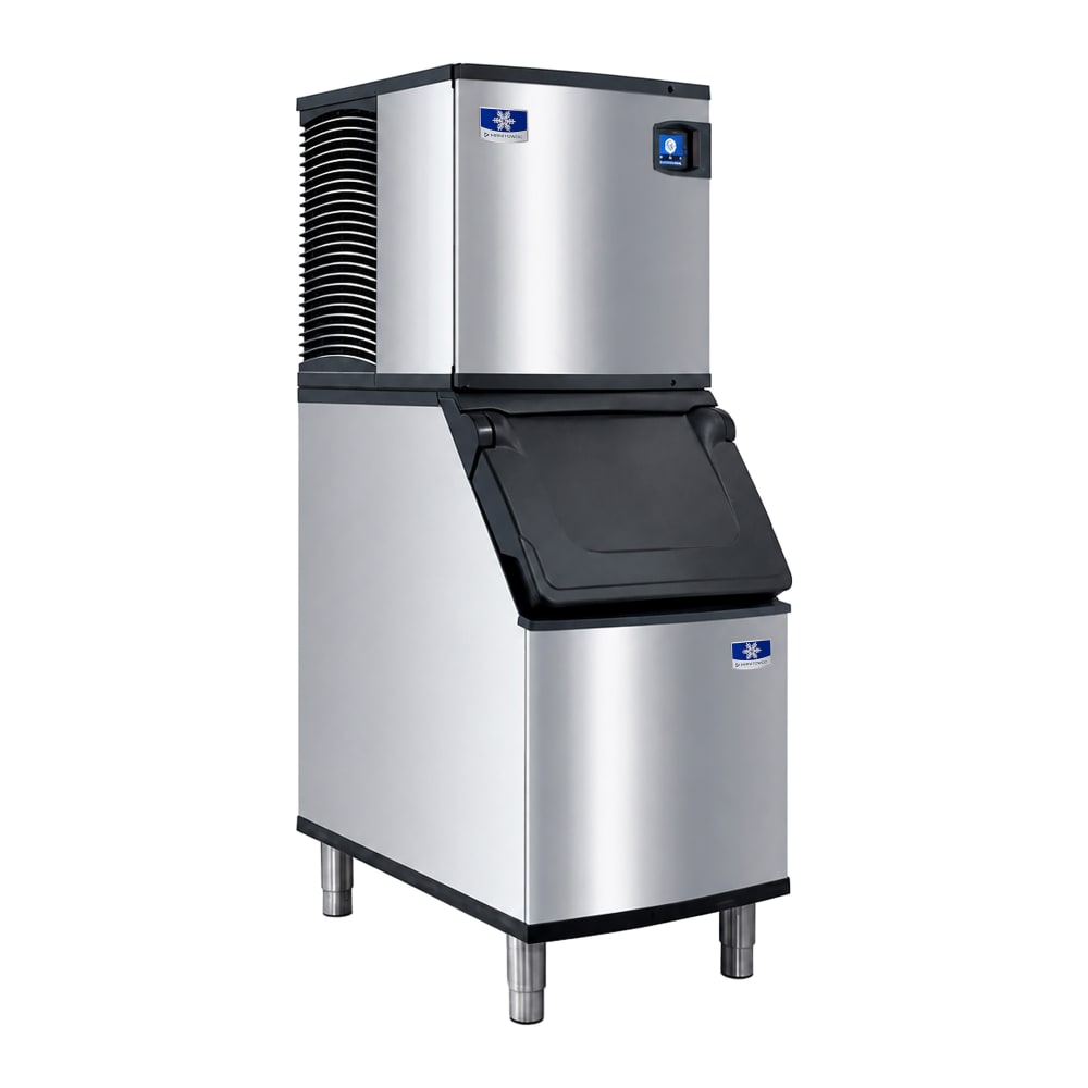 399-IDT0620WD420 528 lb Indigo NXT™ Full Cube Ice Machine w/ Bin - 383 lb Storage, Water Cooled,...