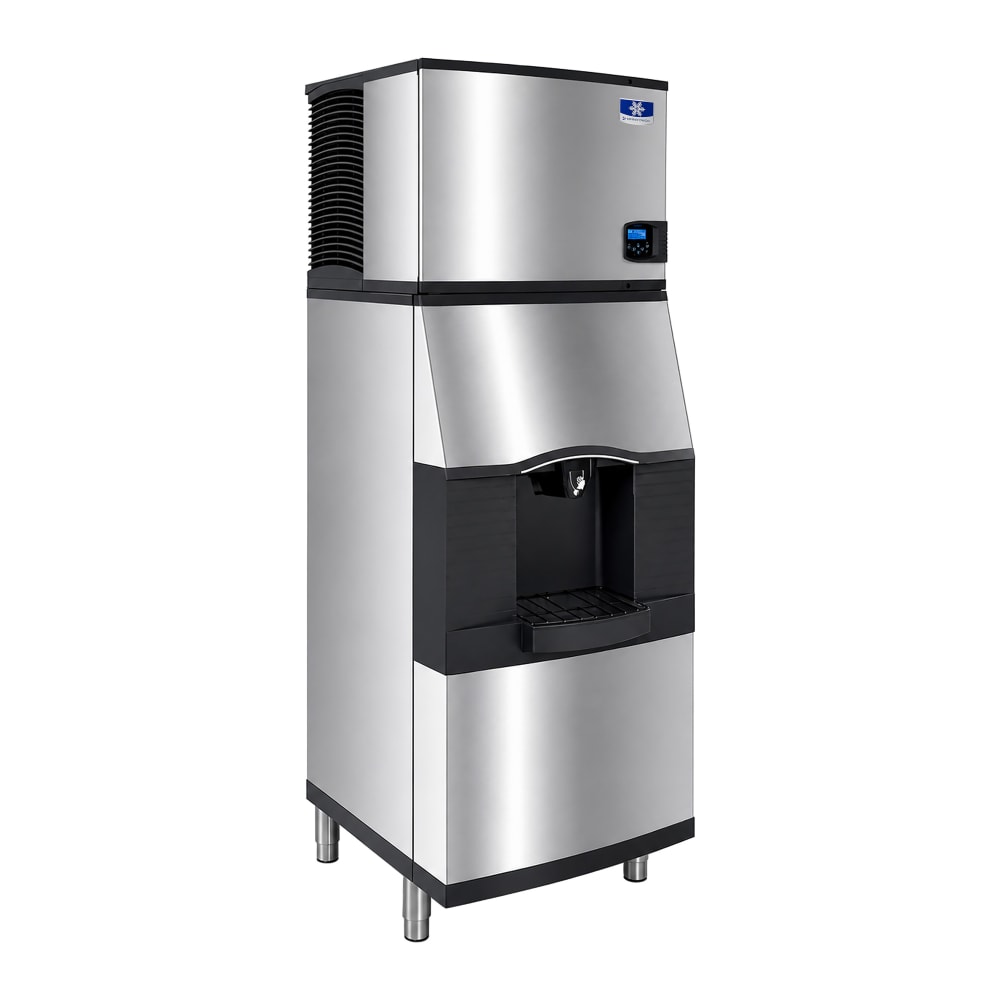 399-IDT0900WSFA291 780 lb Full Cube Ice Machine w/ Ice Dispenser - 180 lb Storage, Bucket Fill, 2...