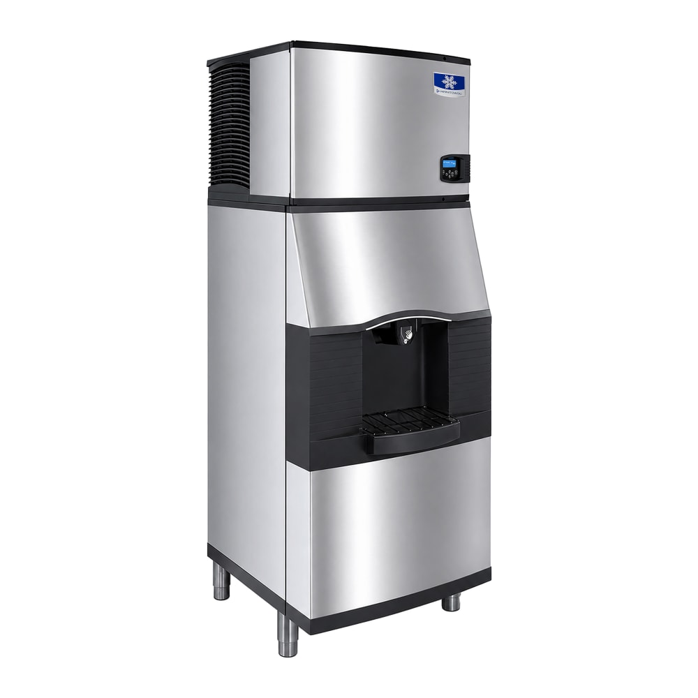 399-IYT0620W161SFA19 510 lb Half Cube Ice Machine w/ Water & Ice Dispenser - 120 lb Storage,...