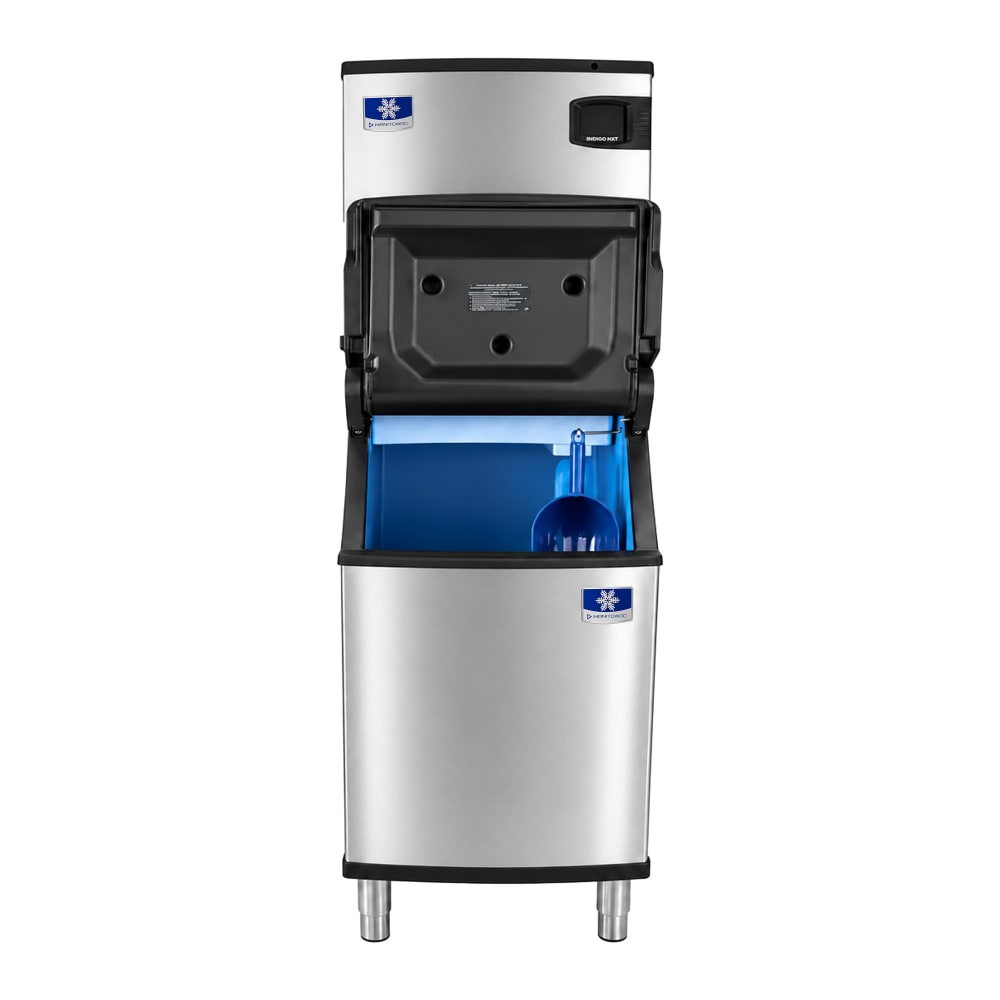 399-IDT0420WD420 442 lb Indigo NXT™ Full Cube Ice Machine w/ Bin - 383 lb Storage, Water Cooled,...