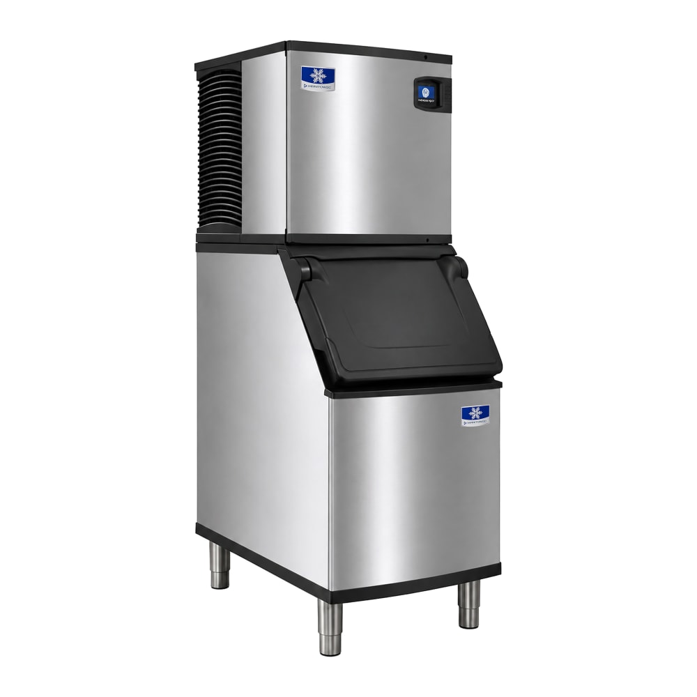 399-IYT0620WD420 510 lb Indigo NXT™ Half Cube Ice Machine w/ Bin - 383 lb Storage, Water Cooled,...