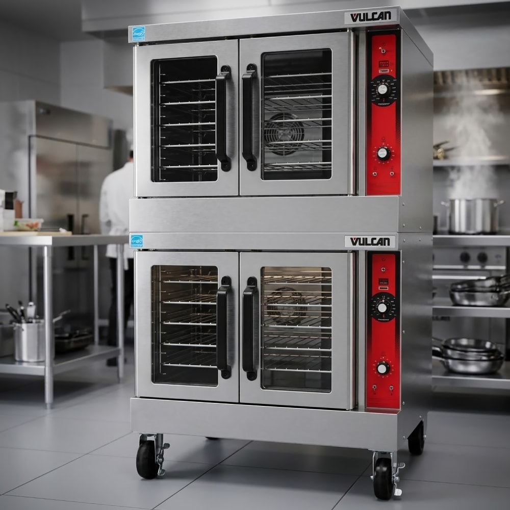 Vulcan VC44GD Double Full Size Natural Gas Convection Oven