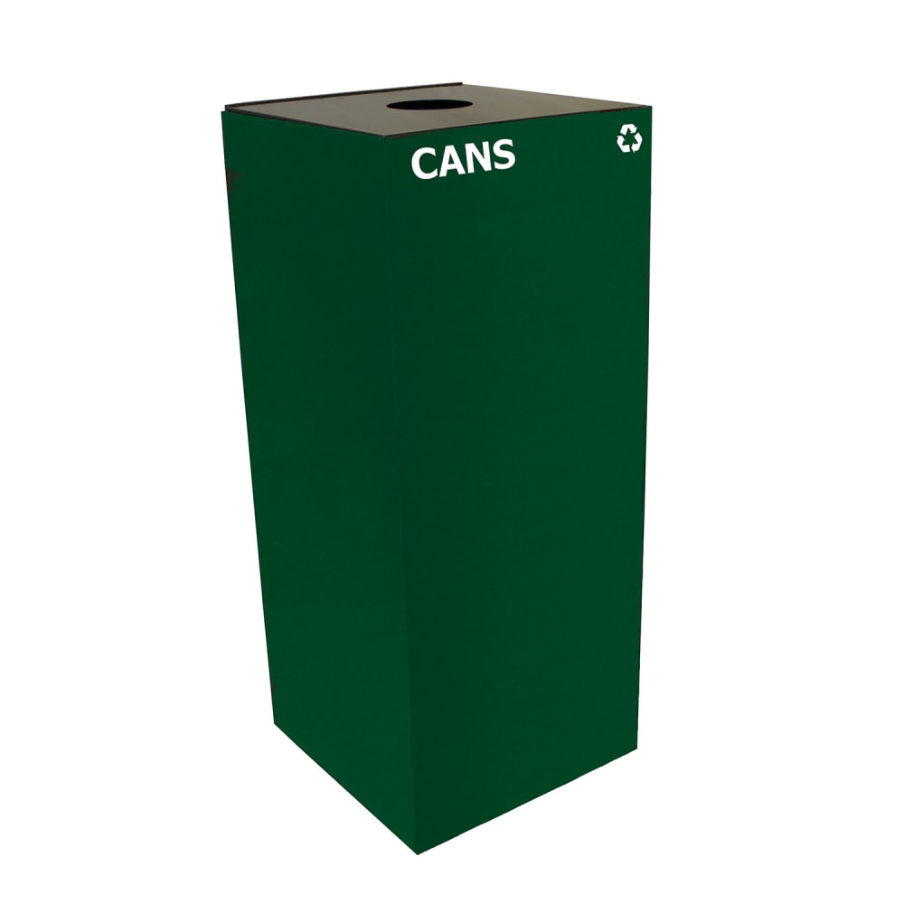 125-36GC01GN GeoCube 36 gal Cans Recycle Bin - Indoor