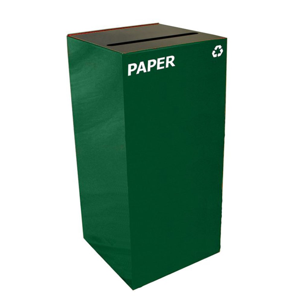 125-32GC02GN GeoCube 32 gal Paper Recycle Bin - Indoor