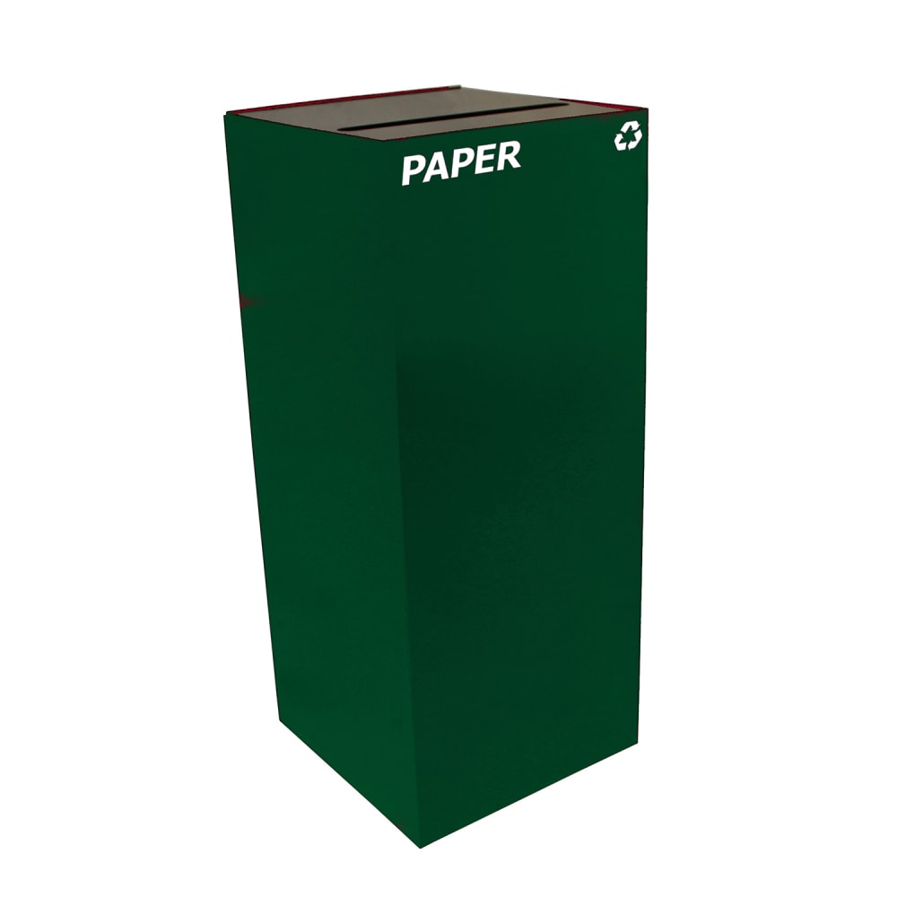 125-36GC02GN GeoCube 36 gal Paper Recycle Bin - Indoor