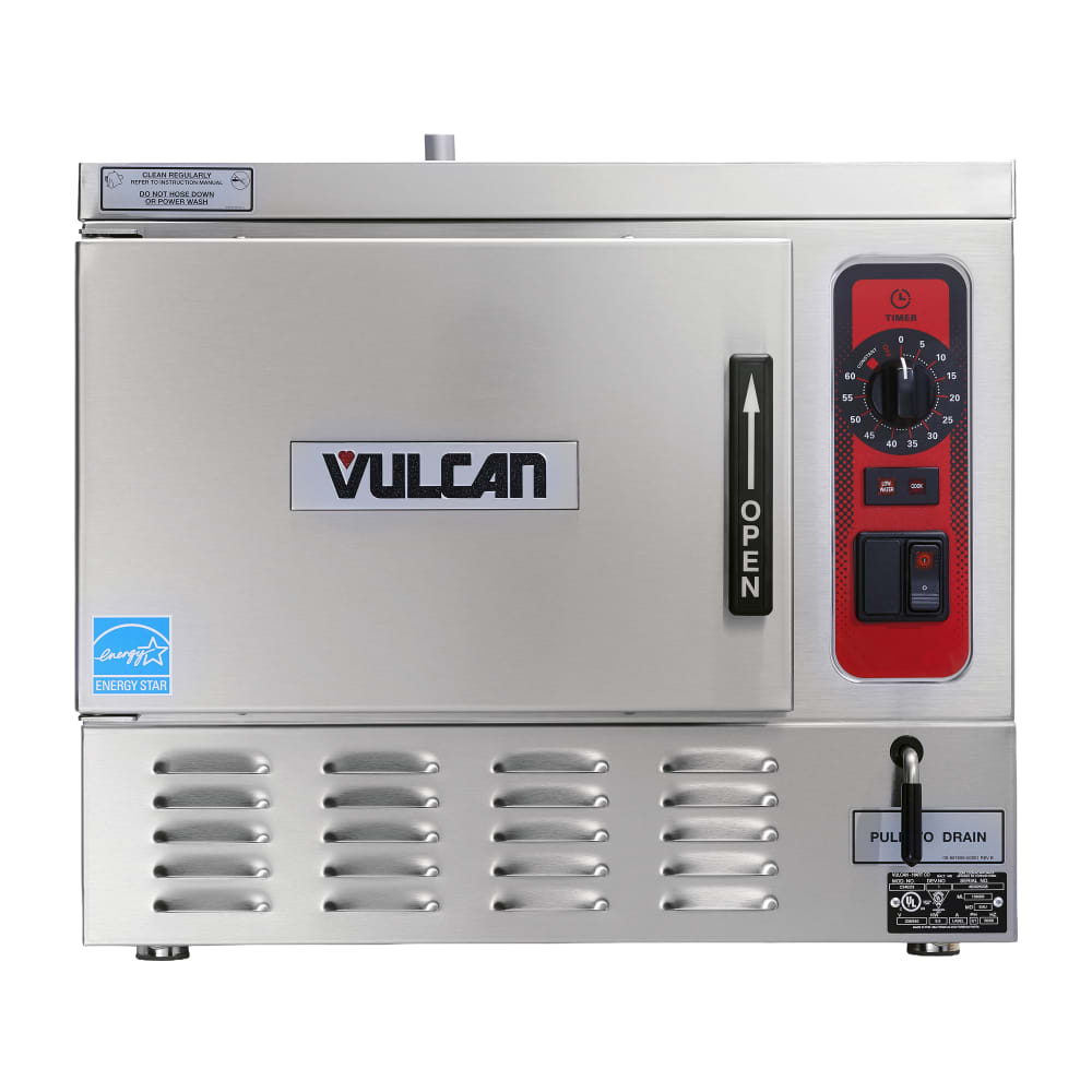 207-C24EO312083 3 Pan Convection Steamer - Countertop, 208v/3ph