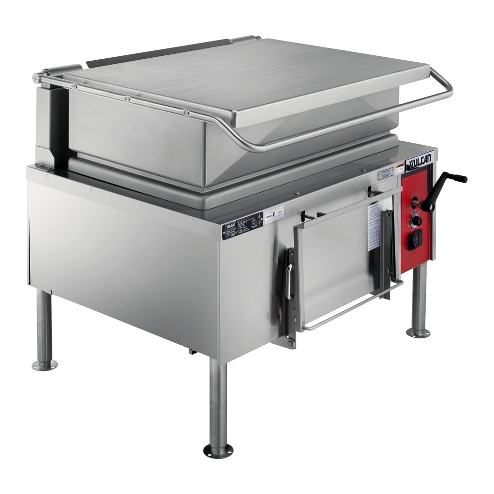 207-VG40NG 40 gal. Tilt Skillet - Open Base, Strainer, Natural Gas