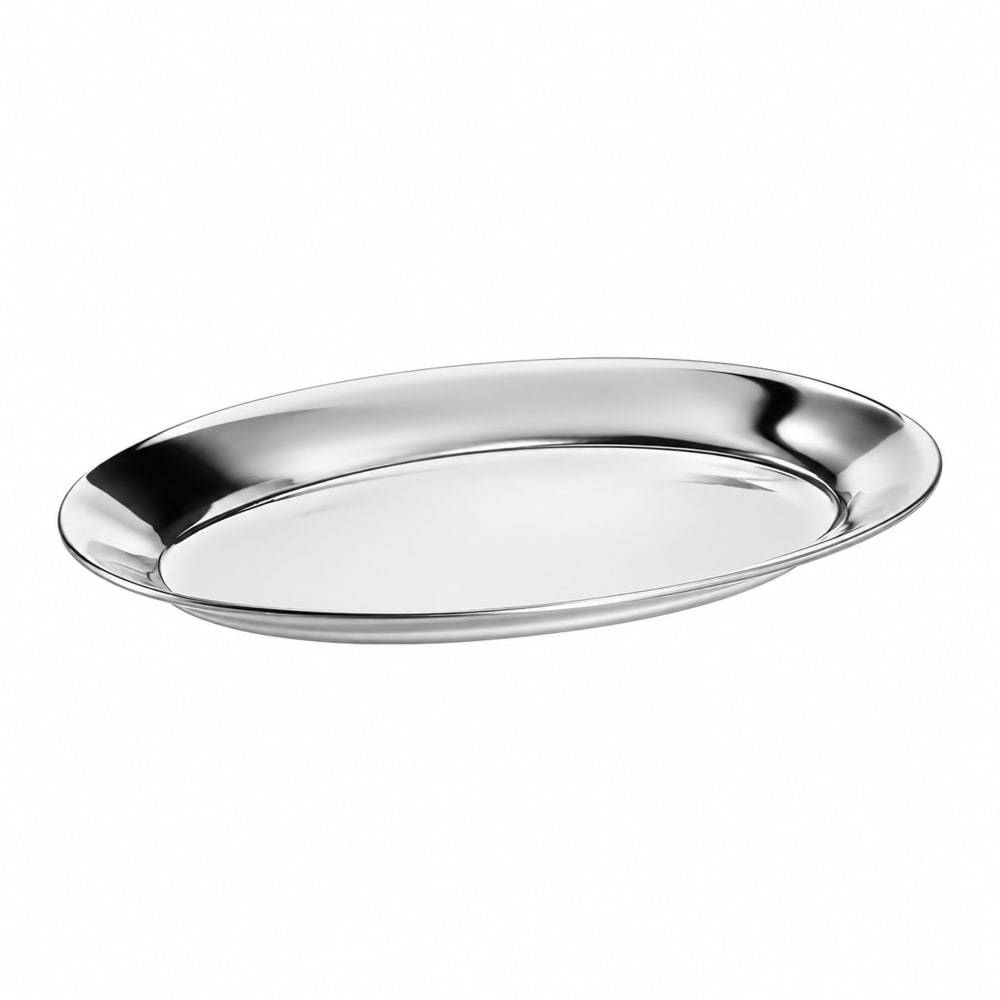 158-561DC Steak Platter, Aluminum, 7 x 10 1/2 in, Mirror Finish
